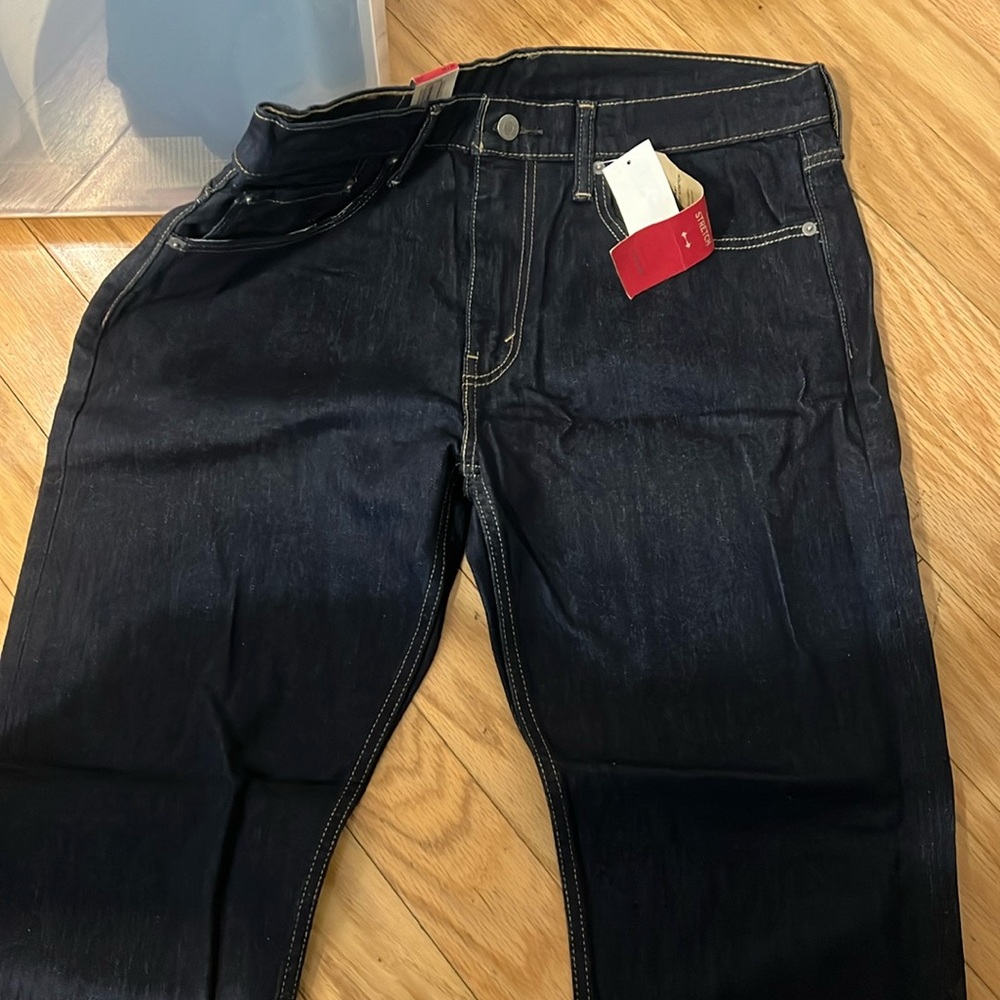 Levi blue jeans